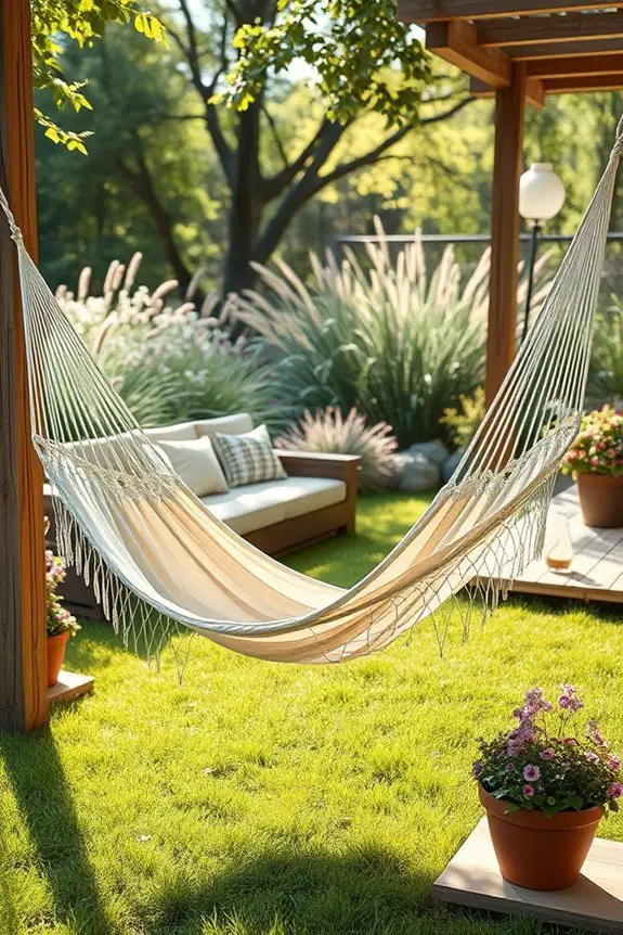 hammock oasis for relaxation