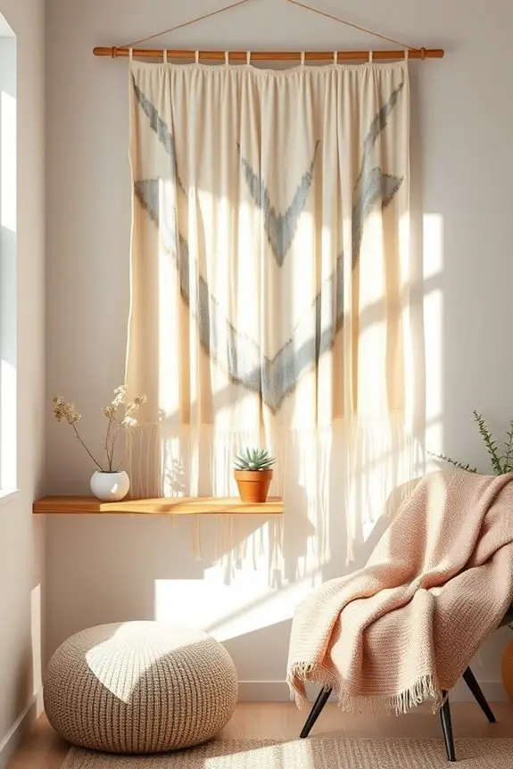 hand dyed wall art creations