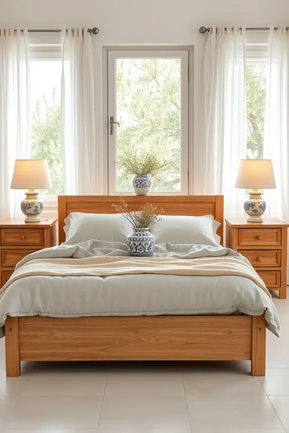 handcrafted ceramics enhance decor