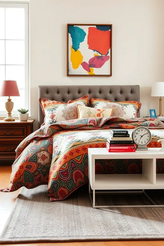 handcrafted eclectic nightstands design