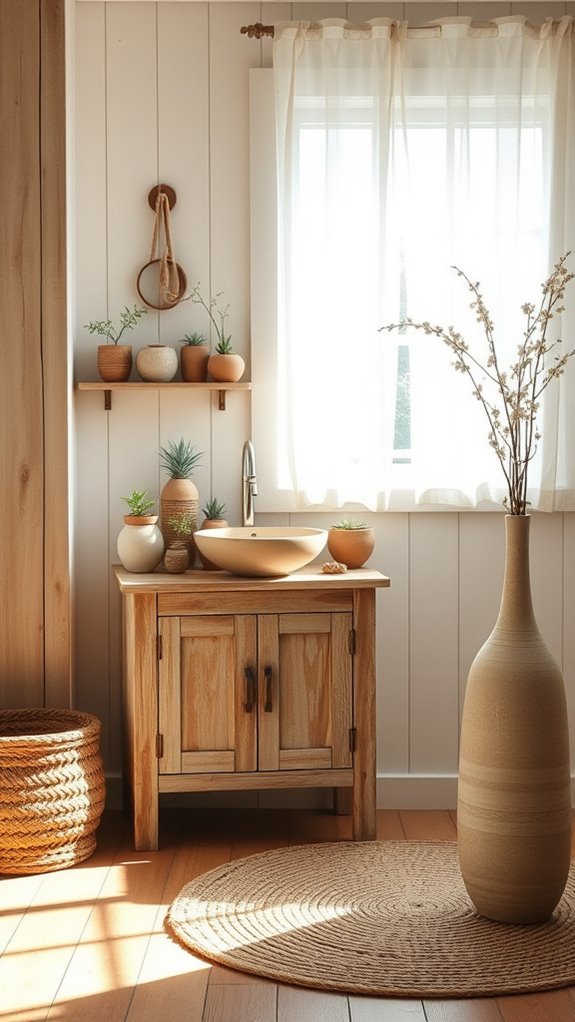 handcrafted pottery for decor