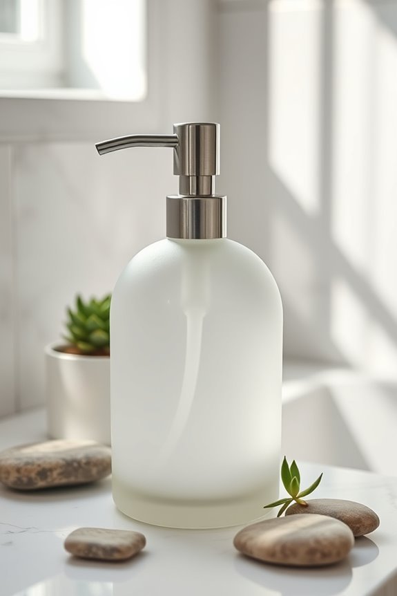 handcrafted soap dispenser project