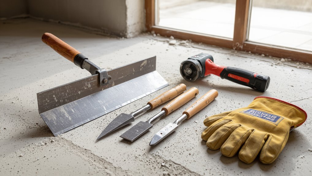 handheld tools for thinset removal
