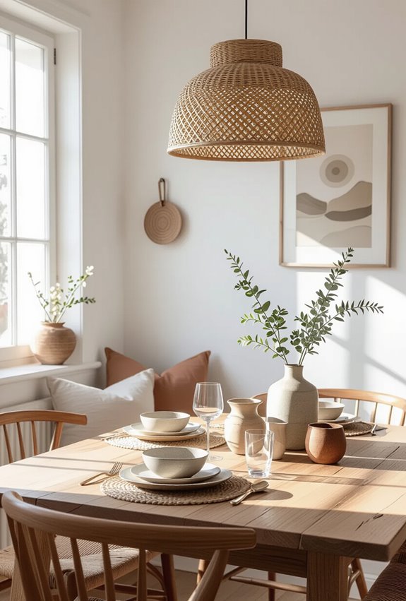 handmade ceramics displayed as decor