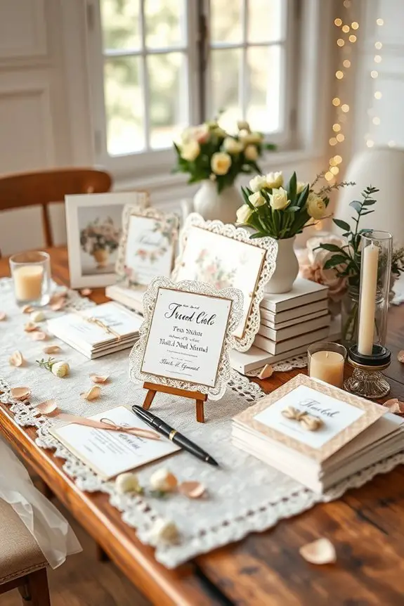 handmade personalized bridal invitations