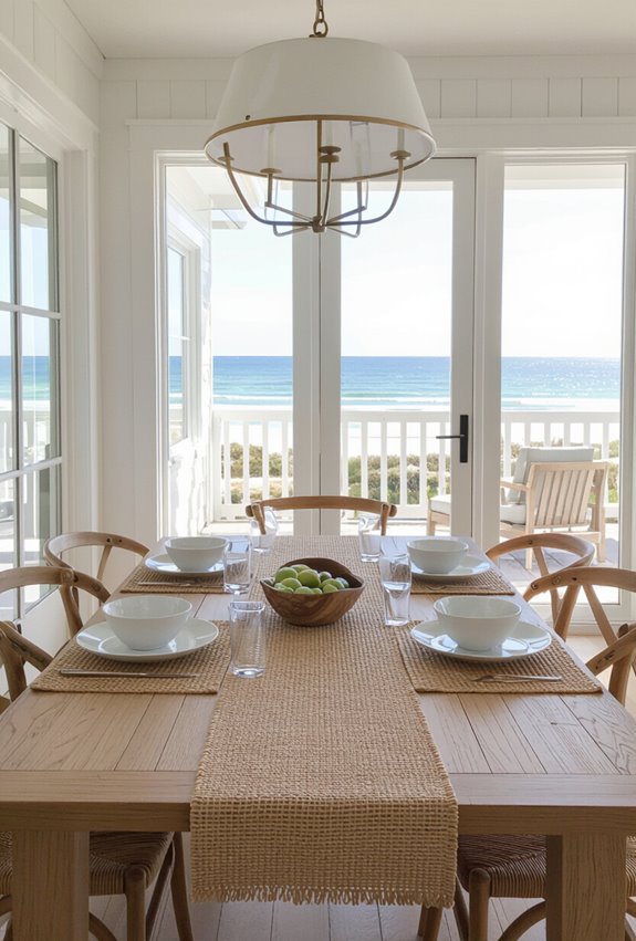 handwoven eco friendly coastal tableware