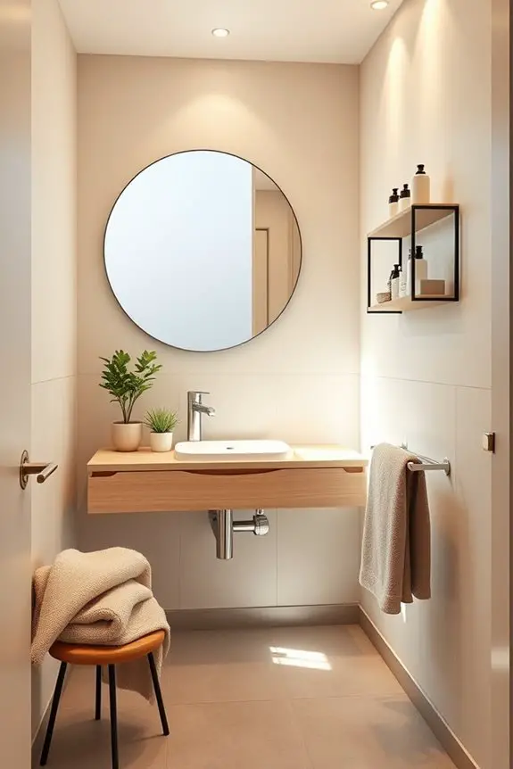 harmonious bathroom color schemes