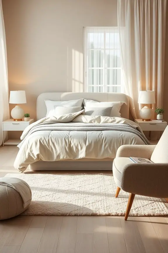 harmonious bedroom color combinations