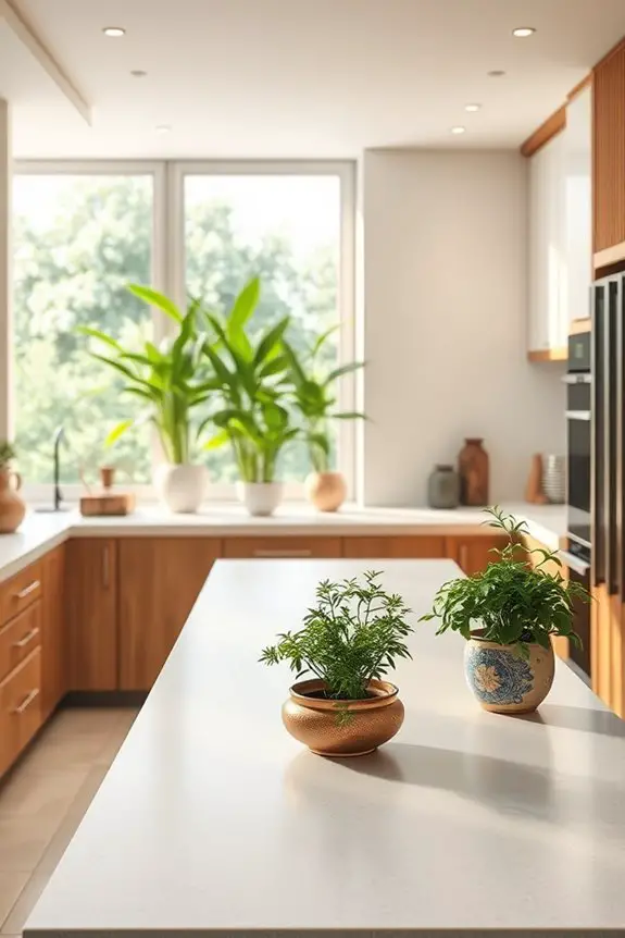 harmonious kitchen energy flow