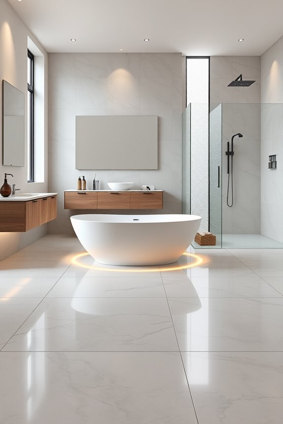 heated flooring for comfort