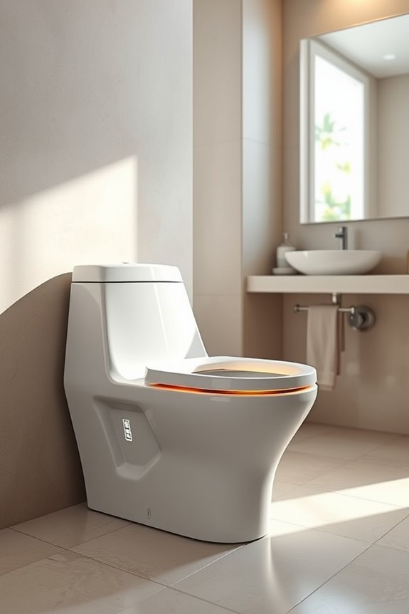 heated seat bathroom luxury