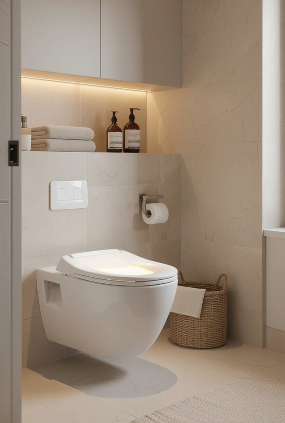 heated toilet seat comfort