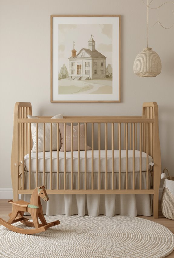 heirloom lined vintage nursery charm