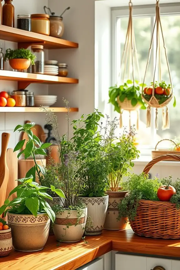 herb garden for kitchen