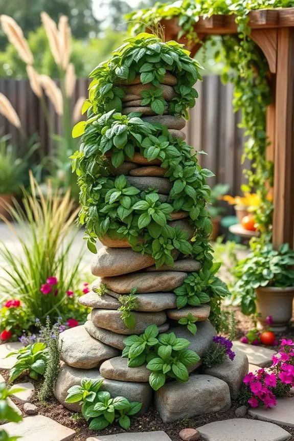 herb spiral garden delight