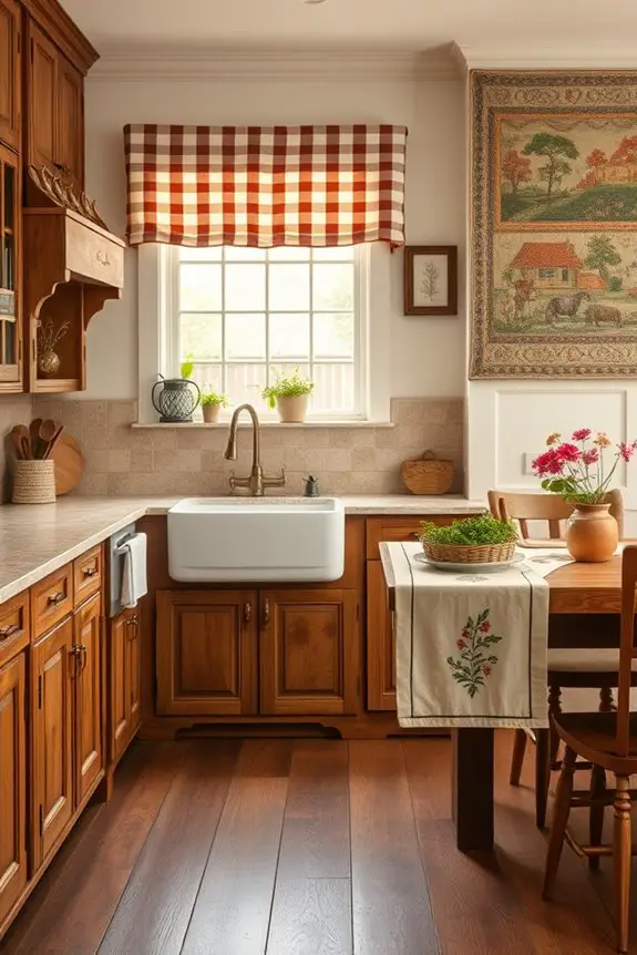 heritage textiles for kitchens