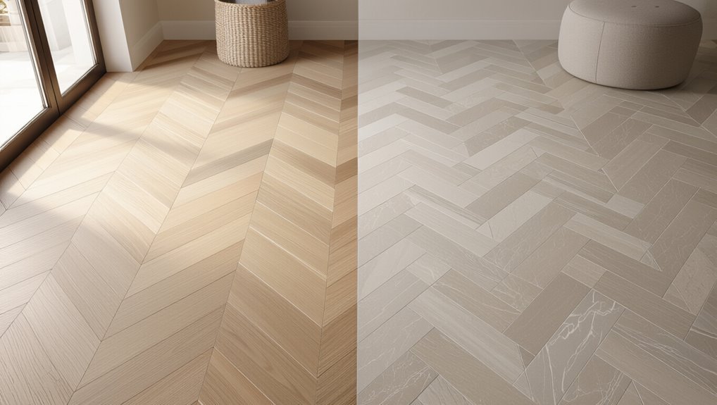 herringbone layout installation complexity