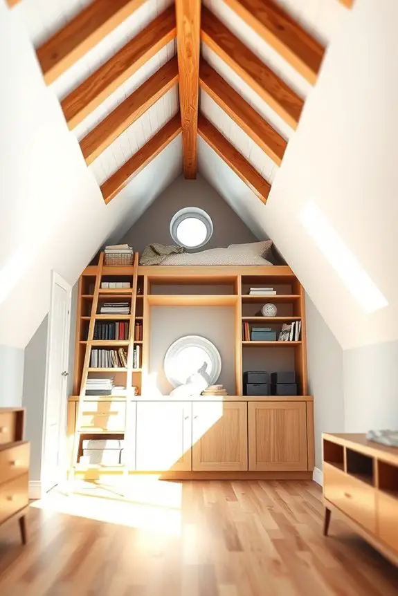 hidden compartments in loft