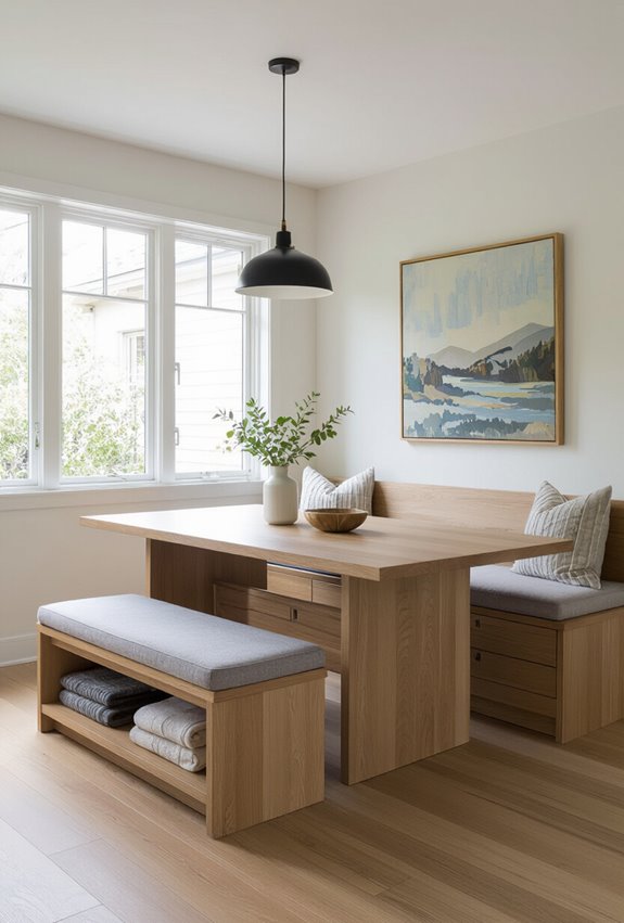 hidden lift storage bench