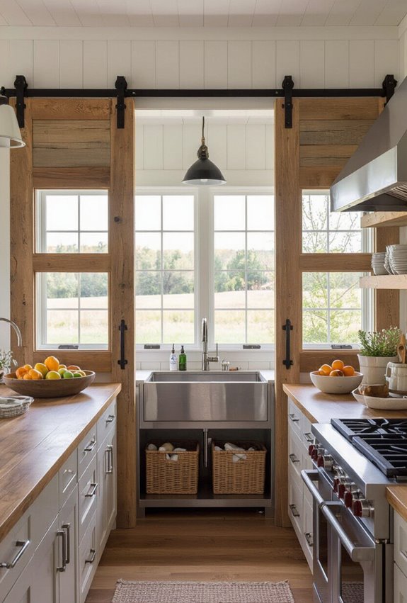 hidden reclaimed sliding storage