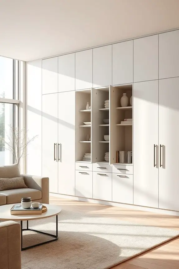 hidden storage stylish organization