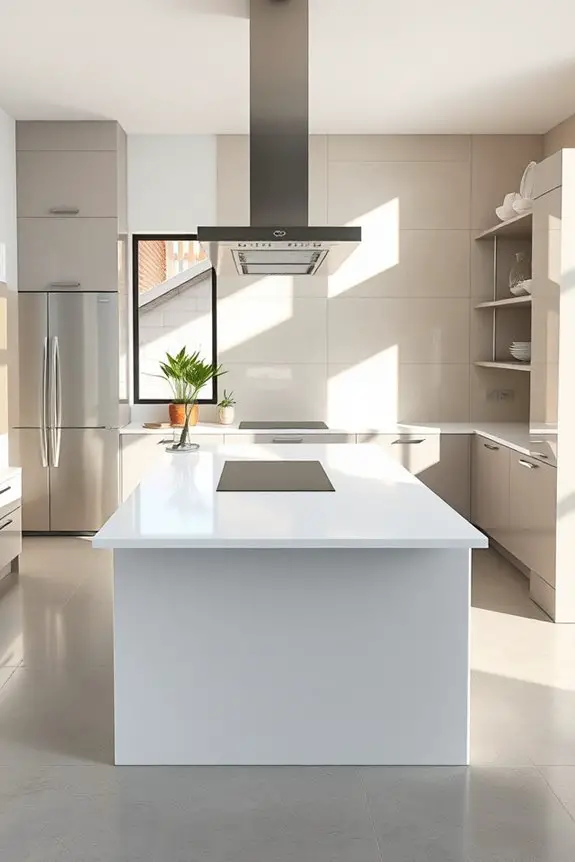 high gloss modern kitchen appeal