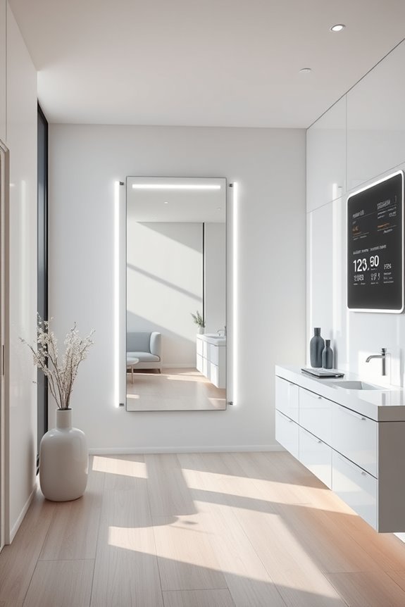 high tech functional mirrors
