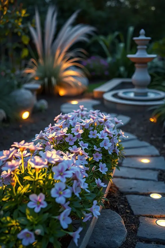 highlight garden focal points
