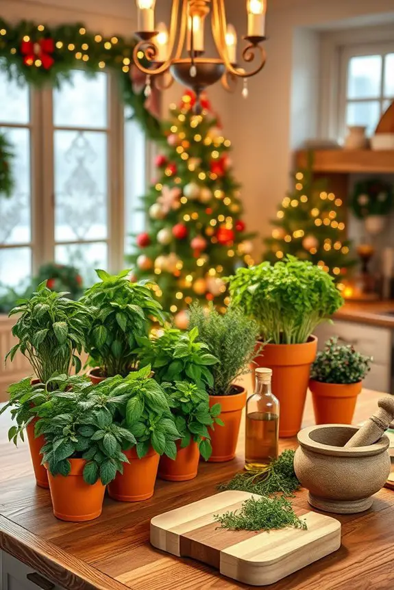 holiday herb garden delight