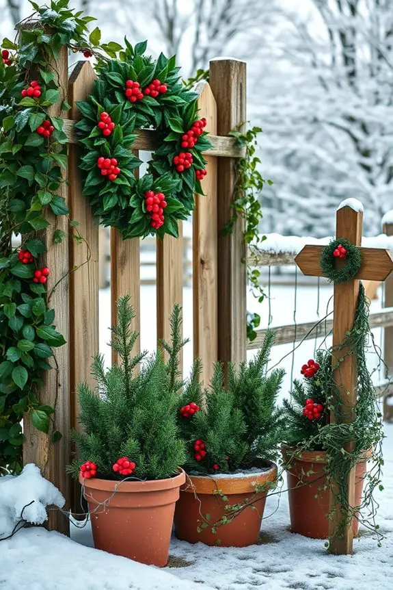 holly and ivy decorations