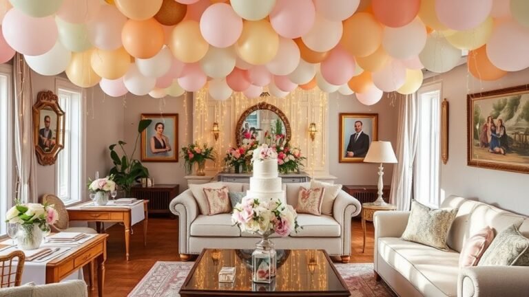 home bridal shower decorations