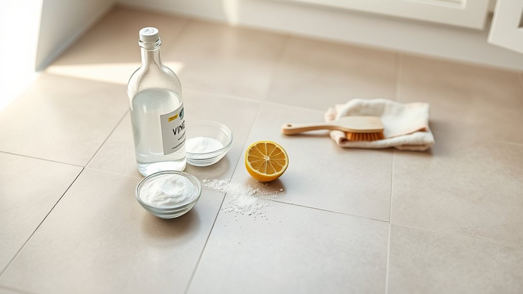 homemade grout cleaning solutions