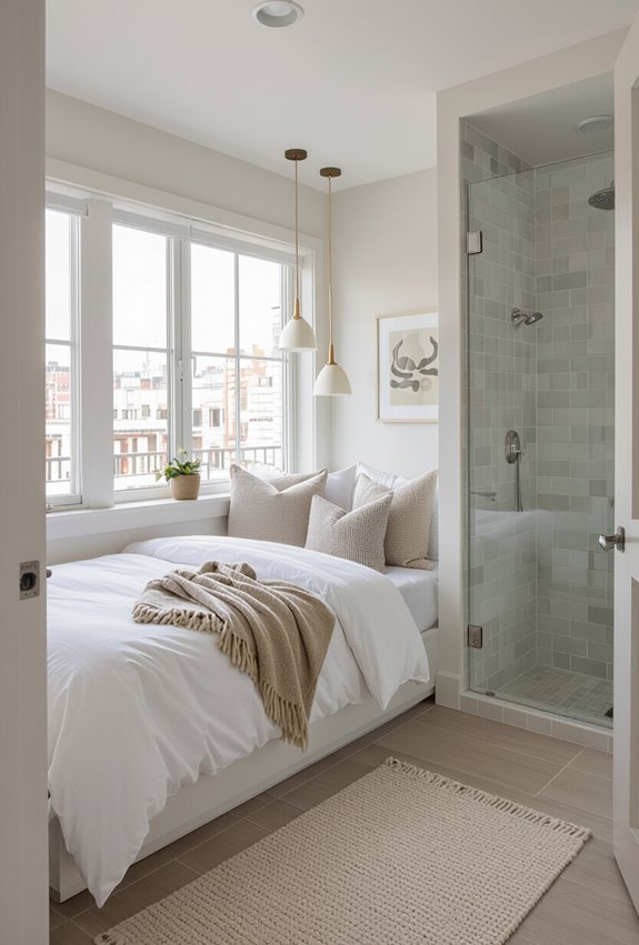 hotel inspired compact luxury ensuite