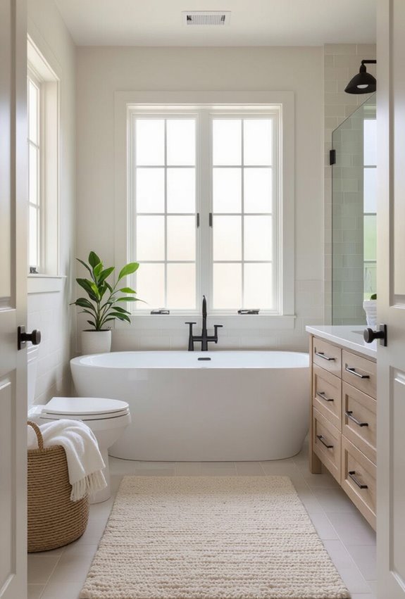 humidity resistant framed bathroom art