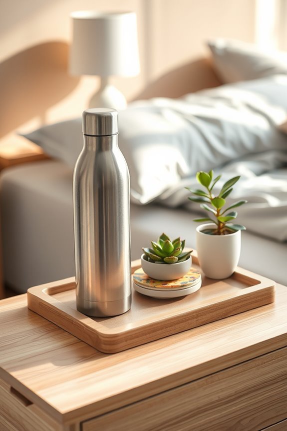 hydration station by bedside