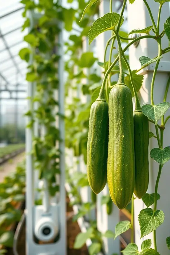 hydroponic cucumber gardening success