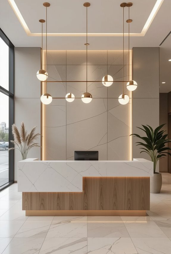 impressive brand reception design