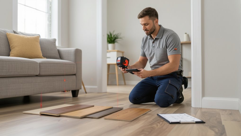 in home measurement and estimate