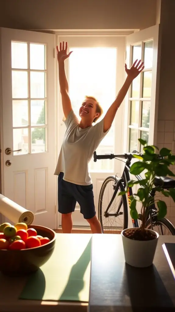 include more exercise routines