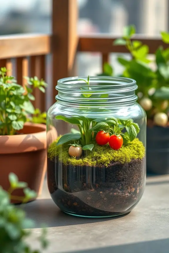 indoor glass jar gardens