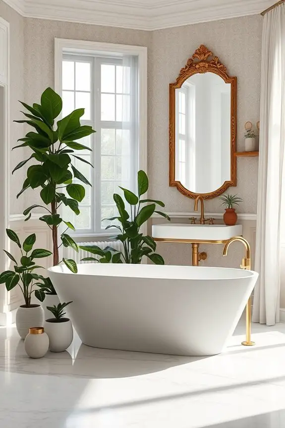 indoor greenery enhances atmosphere