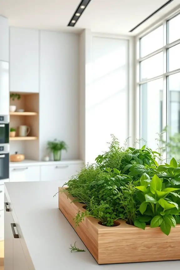 indoor herb garden delight