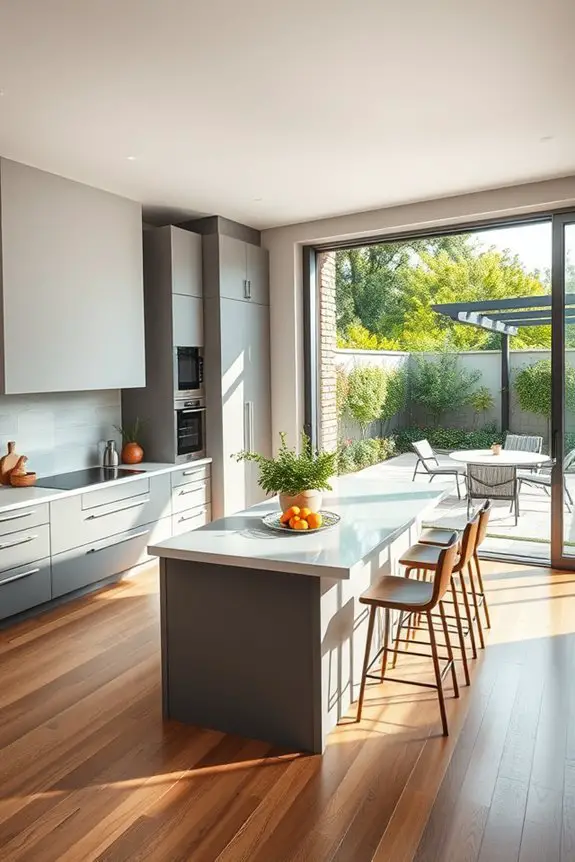 indoor outdoor kitchen harmony