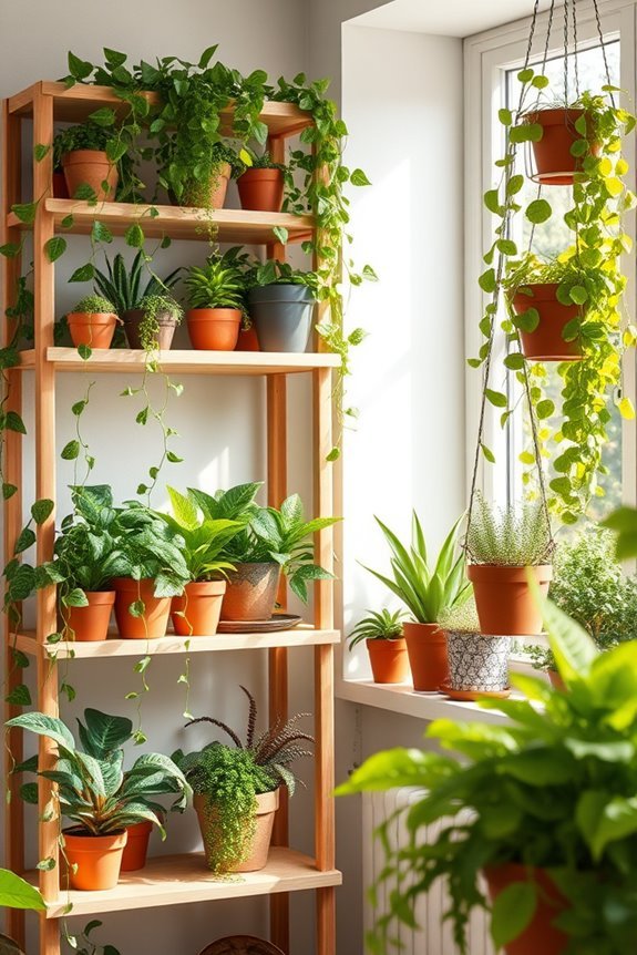 indoor plant organization solution