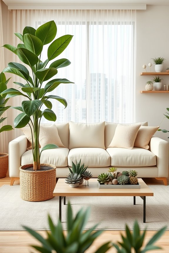 indoor plants enhance aesthetics