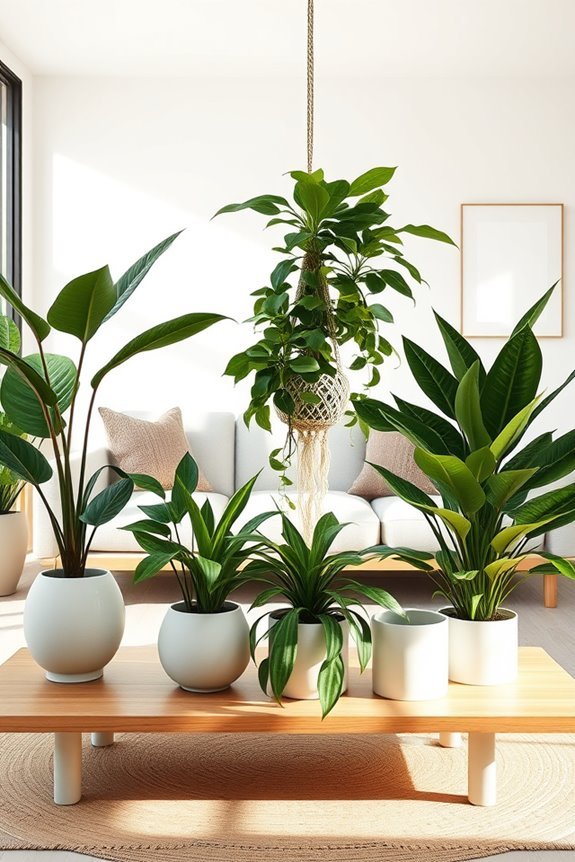 indoor plants enhance air quality