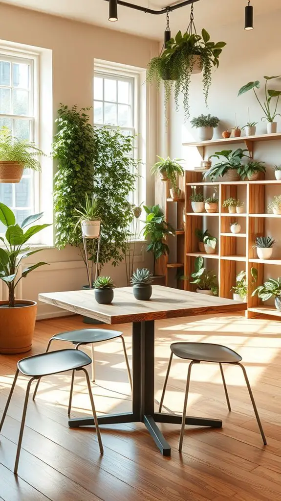 indoor plants enhance ambiance