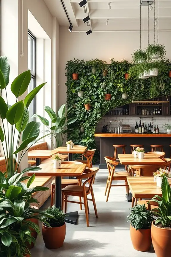indoor plants enhance ambiance
