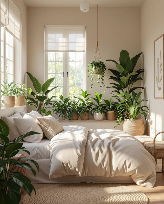 indoor plants enhance atmosphere