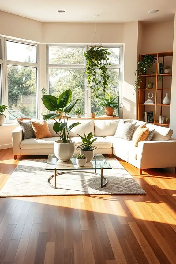 indoor plants enhance atmosphere